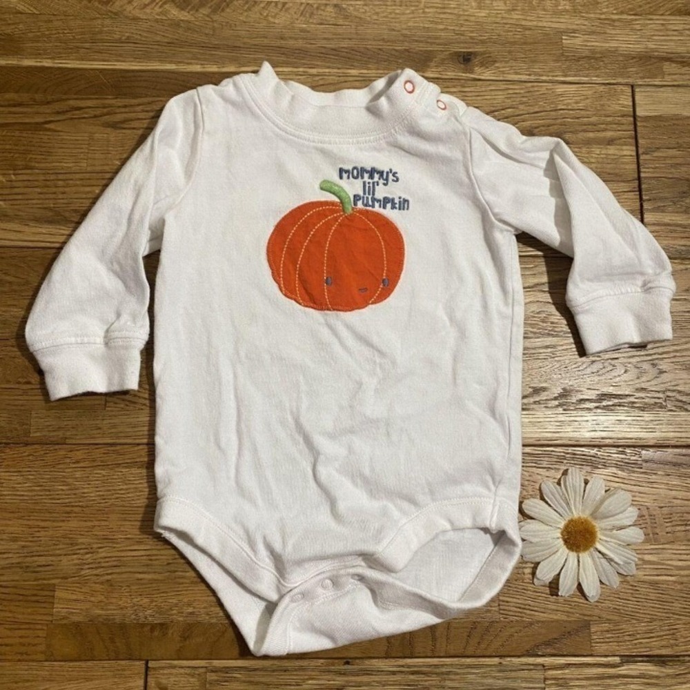 Gymboree Mommy's Lil Pumpkin One piece Size 3-6‎ Mo